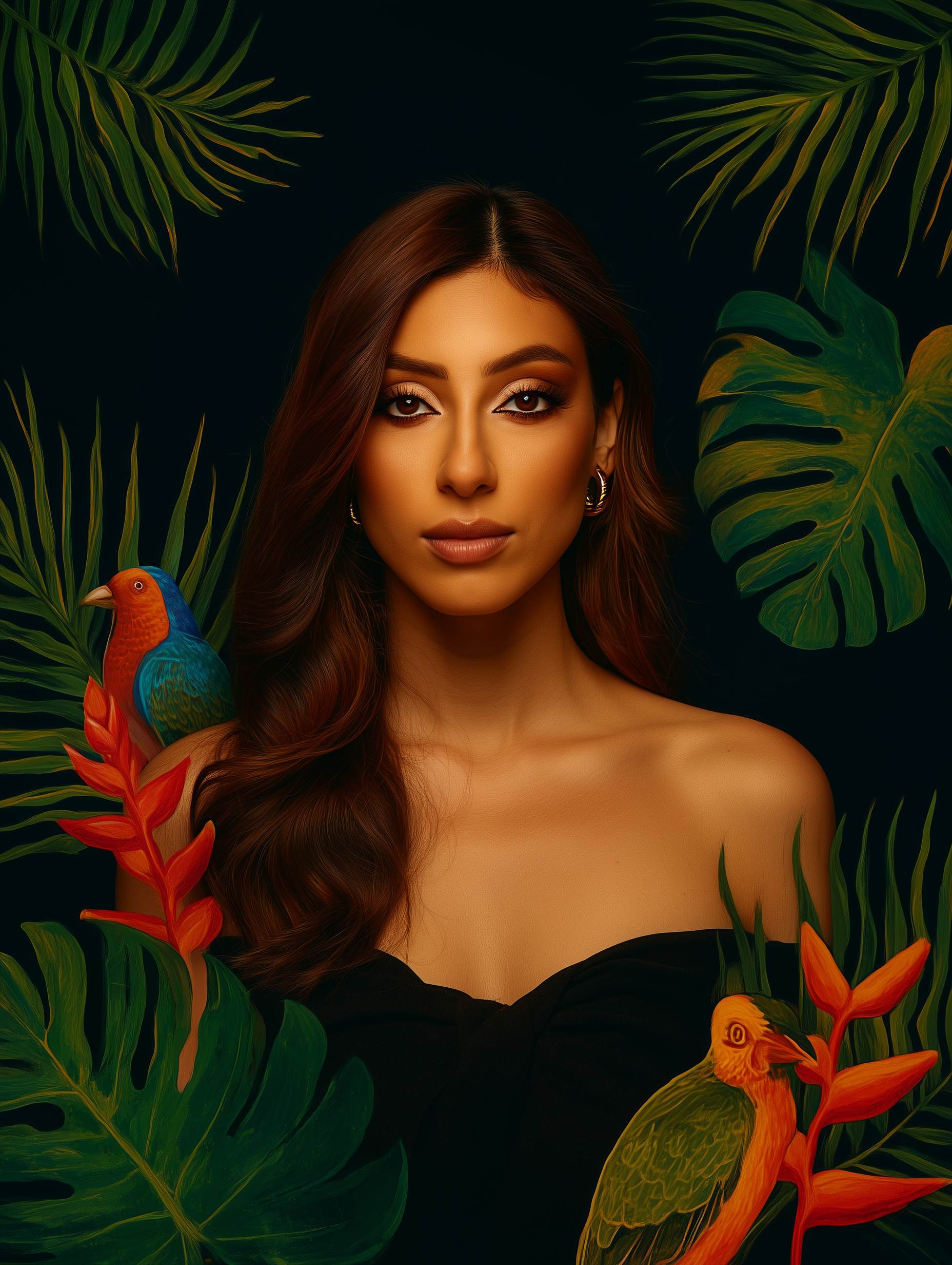 Tropical portrait